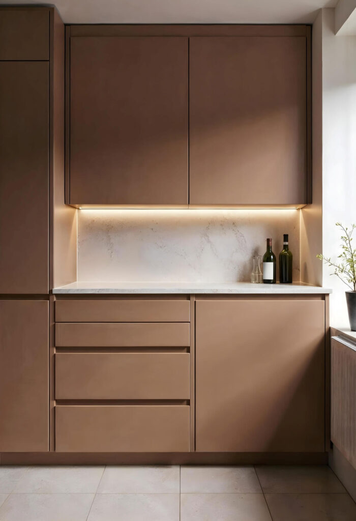 Kompleksowa realizacja mebli na wymiar – nowoczesna kuchnia i zabudowa wnętrza łącząca design z ergonomią